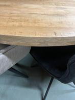 ronde mango tafels 180 -170-160 cm AKTIE prijs op voorraad, Ophalen, Metaal, 150 tot 200 cm, Rond