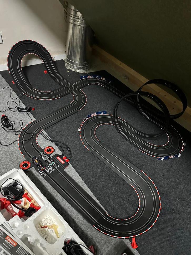 Carrera Go Speed Stars Racebaan + Extra's, Kinderen en Baby's, Speelgoed | Racebanen, Gebruikt, Racebaan, Elektrisch, Carrera