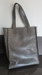 Myomy schoudertas paper bag shopper long handle zipper - zwa, Ophalen of Verzenden, Zo goed als nieuw, Zwart, Shopper