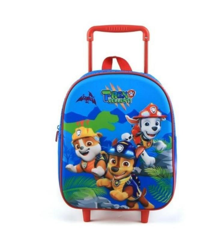 Paw Patrol Trolley Rugzak 3D - Nickelodeon, Sieraden, Tassen en Uiterlijk, Tassen | Rugtassen, Nieuw, Overige merken, 25 tot 40 cm
