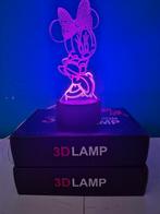 Minni Mouse 3d lamp, Ophalen of Verzenden, Nieuw