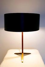 Tafellamp, Ophalen of Verzenden, Gebruikt, Hout, Minder dan 50 cm