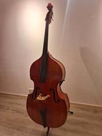 Tsjechische Contrabas 3/4 - Recent Afgesteld!, Muziek en Instrumenten, Ophalen, Gebruikt, 3/4-contrabas