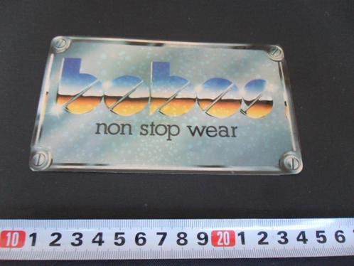 sticker bord BOBOS non stop wear, Verzamelen, Stickers, Zo goed als nieuw, Bedrijf of Vereniging, Ophalen