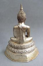 20 ste eeuw Bronzen Thaise Buddha Boeddha Beeld Sculptuur, Antiek en Kunst, Ophalen of Verzenden, Brons