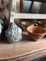 SALE oud bakblik clown **het geruite roosje**, Ophalen of Verzenden