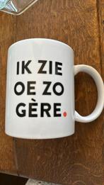 Mok met tekst, Ophalen, Zo goed als nieuw, Overige stijlen, Kop(pen) en/of Schotel(s)