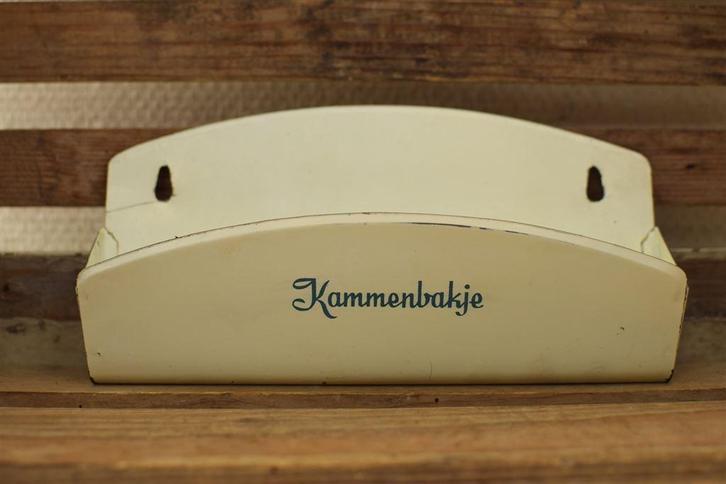 metalen kammenbakje 46165, Huis en Inrichting, Woonaccessoires | Wanddecoraties, Gebruikt, Ophalen of Verzenden