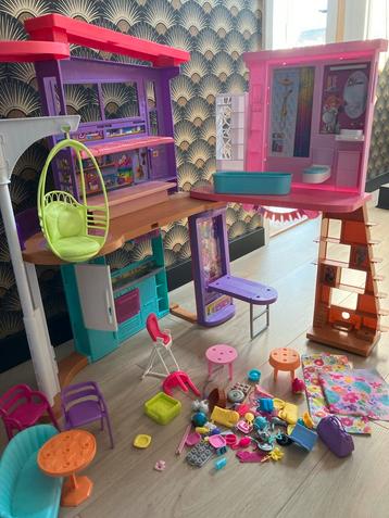 Barbie Vakantiehuis met Accessoires beschikbaar voor biedingen