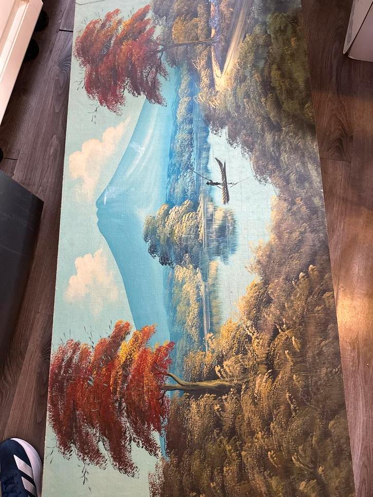 Japans Schilderij, Antiek en Kunst, Kunst | Schilderijen | Klassiek, Ophalen