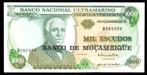 Bankbiljet - Mozambique 1000 Meticais 1976 - UNC, Postzegels en Munten, Bankbiljetten | Afrika, Los biljet, Ophalen of Verzenden