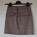 Geruite rok Page One XS, Kleding | Dames, Bruin, Ophalen of Verzenden, Zo goed als nieuw, Maat 34 (XS) of kleiner