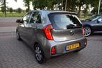Kia Picanto 1.0 CVVT EconomyPlusLine 5 DEURS/AIRCO/NAVI/CAME, Auto's, Voorwielaandrijving, Stof, Gebruikt, 4 stoelen