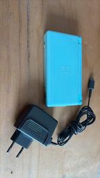 Nintendo DS Lite Lichtblauw, Spelcomputers en Games, Spelcomputers | Nintendo DS, Ophalen of Verzenden, Zo goed als nieuw, Blauw