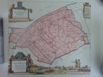 Oude landkaarten Friese Gemeentes, Antiek en Kunst, Kunst | Etsen en Gravures, Ophalen of Verzenden