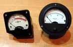 2 oude gebruikte meters, zie foto's., Doe-het-zelf en Verbouw, Meetapparatuur, Ophalen, Gebruikt, Overige meters