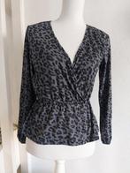Grijs truitje met luipaardprint - Maat M About You, Maat 38/40 (M), About you, Ophalen of Verzenden, Zo goed als nieuw