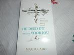 Boek hij deed dit speciaal voor jou schrijver max lucado, Ophalen of Verzenden, Zo goed als nieuw, Max Lucado, Christendom | Protestants