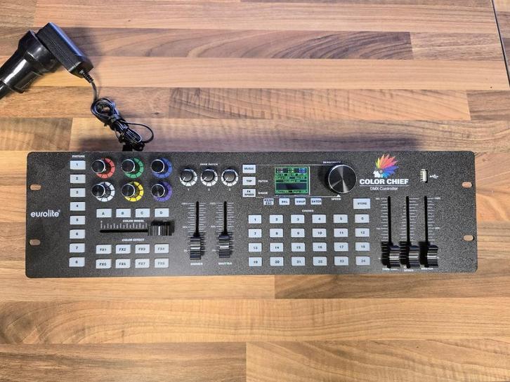 Eurolite Color Chief DMX Controller – Nieuw, nooit gebruikt, Muziek en Instrumenten, Licht en Laser, Nieuw, Licht, Geluidgestuurd