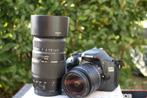 Canon 550D Full HD filmen Canon 18-55mm Tamron 70-300mm+tas, Spiegelreflex, Canon, 8 keer of meer, Ophalen