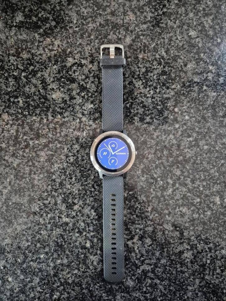 garmin vivoactive 3, Sieraden, Tassen en Uiterlijk, Smartwatches, Gebruikt, Android, Zwart, Afstand, Calorieverbanding, GPS, Hartslag