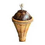 Garden bamboe lamp 100cm, Minder dan 50 watt, Staande lamp, Nieuw, Ophalen of Verzenden
