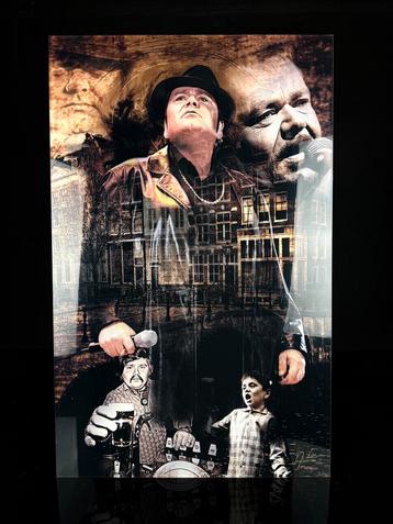 André Hazes plexiglas schilderij beschikbaar voor biedingen