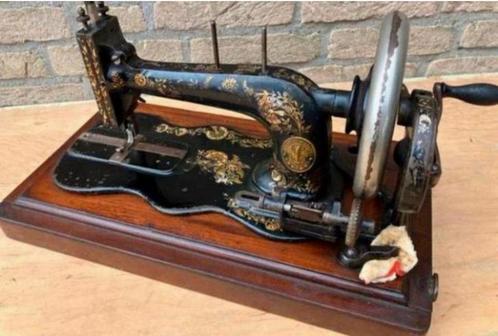 Antieke Singer 12K Nieuwe Familie Fiddlebase + naalden, Antiek en Kunst, Antiek | Naaimachines, Ophalen of Verzenden