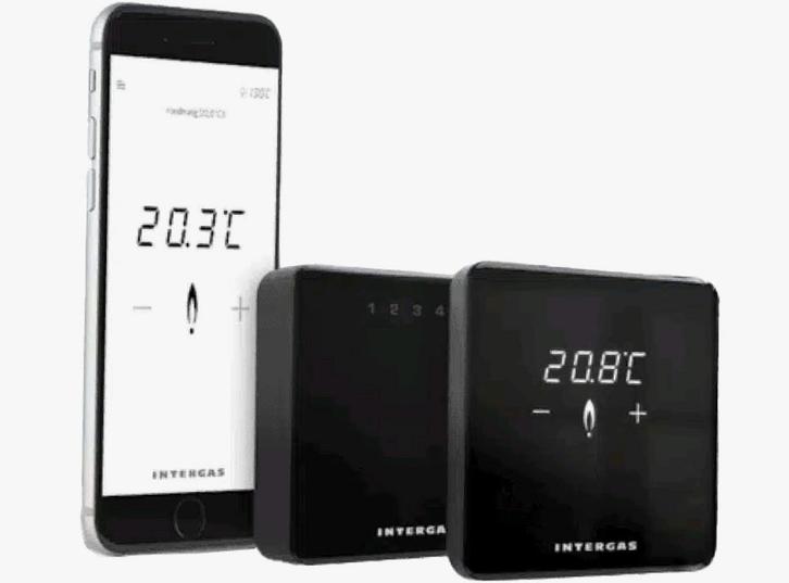 Intergas Gateway + Comfort Touch Thermostaat, Doe-het-zelf en Verbouw, Geisers en Boilers, Zo goed als nieuw, Onderdeel, Aardgas