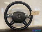 MERCEDES ML GL W166 Stuurwiel stuur met airbag leer, Gebruikt, Ophalen of Verzenden, Mercedes-Benz