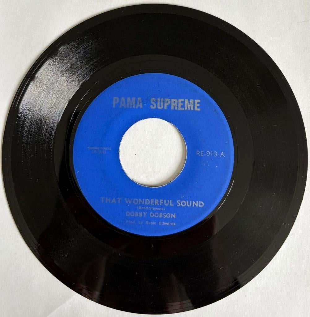 Dobby Dobson – That Wonderful Sound / Don't Make Me Over, Gebruikt, Overige genres, 7 inch, Single