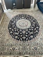 Perzisch handgemaakte tapijt van naein iran wol zijde, Huis en Inrichting, Stoffering | Tapijten en Kleden, Crème, 200 cm of meer