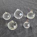 5 grote pegels diamant bollen ballen onderdelen kroonluchter, Huis en Inrichting, Lampen | Kroonluchters, Ophalen of Verzenden