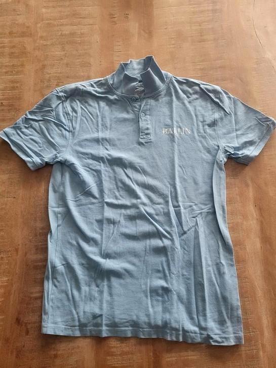 Ballin | polo | zgan | maat S, Kleding | Heren, Polo's, Zo goed als nieuw, Maat 46 (S) of kleiner, Blauw, Ophalen of Verzenden