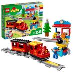 Duplo treinbaan met heel veel stukjes, Kinderen en Baby's, Speelgoed | Duplo en Lego, Ophalen of Verzenden, Zo goed als nieuw