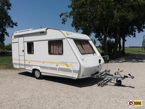 Delta Euroliner 4400 TFS, Caravans en Kamperen, Caravans, tot en met 4, 750 - 1000 kg, Treinzit, Delta, Lengtebed, Vast bed, Overige