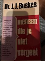 Mensen die je niet vergeet - Dr. J.J. Buskes, Boeken, Ophalen of Verzenden, Gelezen, Religie