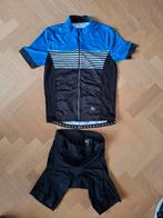 Fietskleding, shirt + broekje, Zwart, Maat 56/58 (XL), Ophalen of Verzenden, Zo goed als nieuw