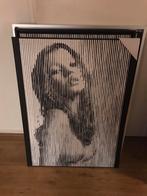 Kate Moss Gerke Rienks Acryl op Doek 80x60 met Certificaat, Ophalen