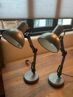 2 IKEA Bureaulampen, Huis en Inrichting, Lampen | Tafellampen, Ophalen, Gebruikt, Metaal, Minder dan 50 cm