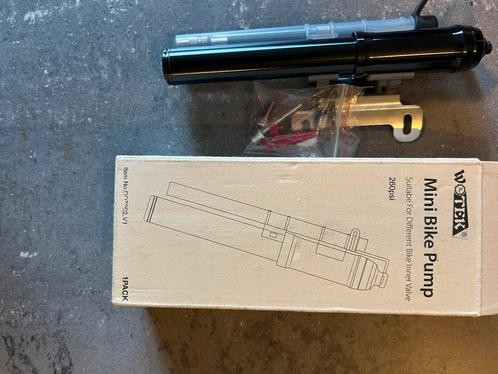 WOTEK Mini Bike Pump, Fietsen en Brommers, Fietsaccessoires | Fietspompen, Zo goed als nieuw, Ophalen