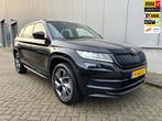 Skoda Kodiaq 1.5 TSI Sportline Business 7p. Camera, Auto's, Voorwielaandrijving, 4 cilinders, 7 stoelen, Zwart