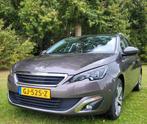 Peugeot 308 1.2 Puretech 130pk 2015 Bruin Grijs, Auto's, Voorwielaandrijving, Zwart, 1199 cc, Origineel Nederlands