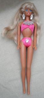 Vintage Barbie Sun Jewel met roze bikini (ca. 1993), Verzamelen, Ophalen of Verzenden, Zo goed als nieuw, Pop