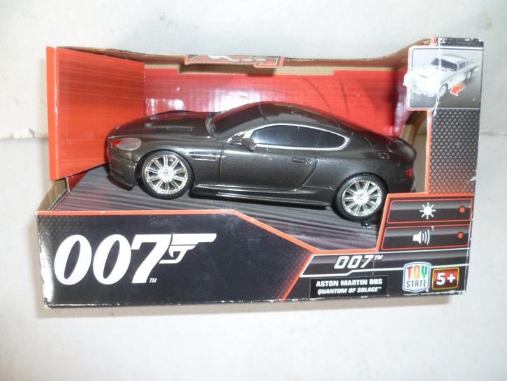 Aston Martin DBS James Bond Quantum of Solace + licht geluid, Verzamelen, Film en Tv, Nieuw, Film, Beeldje, Replica of Model, Ophalen of Verzenden