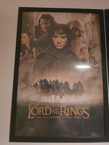 Lord of the Rings Poster met Lijst beschikbaar voor biedingen