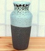 vaas 25cm hoog, taupe met emaille, Ophalen, Steen, Overige kleuren, Zo goed als nieuw