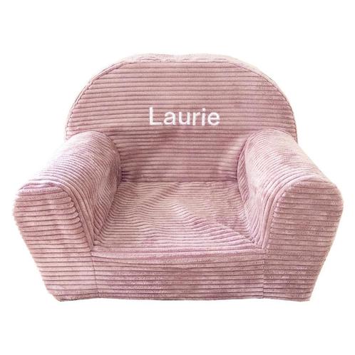 Kinderstoeltje Corduroy met naam, Kinderen en Baby's, Kraamcadeaus en Geboorteborden, Nieuw, Kraamcadeau, Ophalen of Verzenden