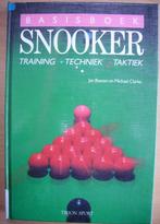 Basisboek Snooker - Jan Baeten en Michael Clarke, Boeken, Sportboeken, Balsport, Ophalen of Verzenden, Zo goed als nieuw