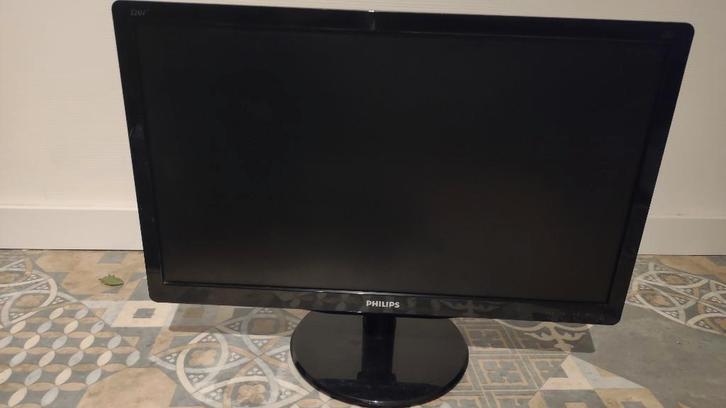 Philips monitor 21,5 inch full HD LCD, Computers en Software, Monitoren, Gebruikt, 60 Hz of minder, DVI, VGA, Draaibaar, TN, Full HD